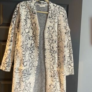 Lovestitch Black and White Knit Sweater